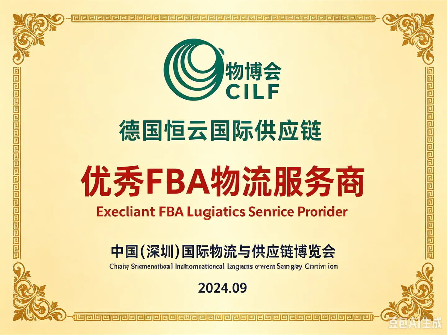 优秀FBA物流服务商